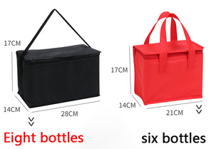 Sac à dos isotherme réutilisable tendance, design classique et décontracté, doux et pratique pour les boissons et les aliments - Product Image 4