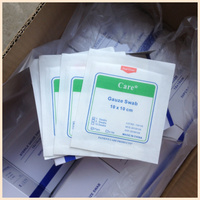 Vente chaude d'usine EO stérile 100% coton pur compresses médicales gaze compresses certifiées CE durée de conservation de 3 ans