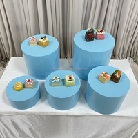 Support à gâteau de mariage SMOOTH Explosive Models, présentoir à dessert, support à gâteau en métal rose, blanc, bleu, or pour événements et fêtes