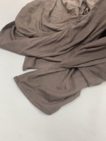 Châle élastique pour femmes musulmanes, hijab instantané à double boucle en jersey, écharpe en modal à carreaux, quatre saisons