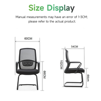 Chaise de bureau de qualité supérieure, directement de l'usine, avec design ergonomique, pour les importateurs en gros et les projets de bureaux