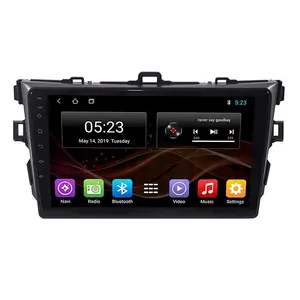 8 G 128 G אנדרואיד GPS ניווט אוטומטי אלקטרוניקה DVD נגן רכב רדיו עבור טויוטה קורולה 2006-2013