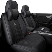 Ensemble complet de coussins en PVC, accessoires d'intérieur de voiture, décoration de siège de voiture, luxe, Version 9D, Sport, housses de siège de voiture, nouvelle collection 2023