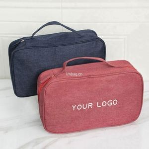 Bolsa de Aseo de Viaje Personalizada de Gran Capacidad, Ecológica, Resistente al Agua, para Mujer, Bolsa de Cosméticos Portátil con Cierre de Cremallera - Product Image 5