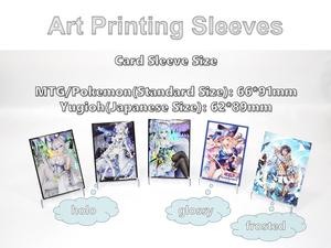 Protecteur de carte à jouer de Style d'art d'<span class=keywords><strong>anime</strong></span> japonais personnalisé à collectionner pour les manchons de cartes de jeu de société - Product Image 5
