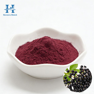 ราคาดีที่สุด ประกอบด้วยโพลีฟีนอลธรรมชาติและแอนโทไซยานิน 25% สารสกัดจากเอลเดอร์เบอร์รี่  วัตถุดิบเป็นผง มีความเสถียรและเชื่อถือได้ - Product Image 1