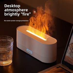 Difusor de aroma USB moderno-Humidificador de llama colorido para Home Hotel - Product Image 3