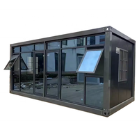 2025 personnalisé Casa Prefabricada Mobiliada Kit de cadre de conteneur d'expédition Maisons préfabriquées en acier pour salle de bain supermarché au Rwanda