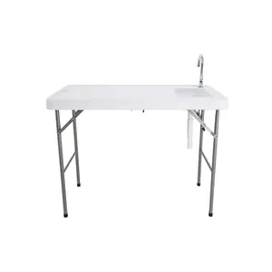 Cheap Plastic Folding Table Filet Station
