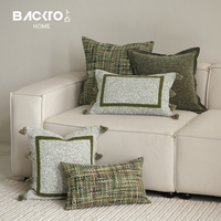 Heimdekoration Baumwolle Polyester gewebtes Kissen Kissenbezug modern Luxusstreifen Kissenetui zum Werfen für Wohnzimmer Heimdekoration