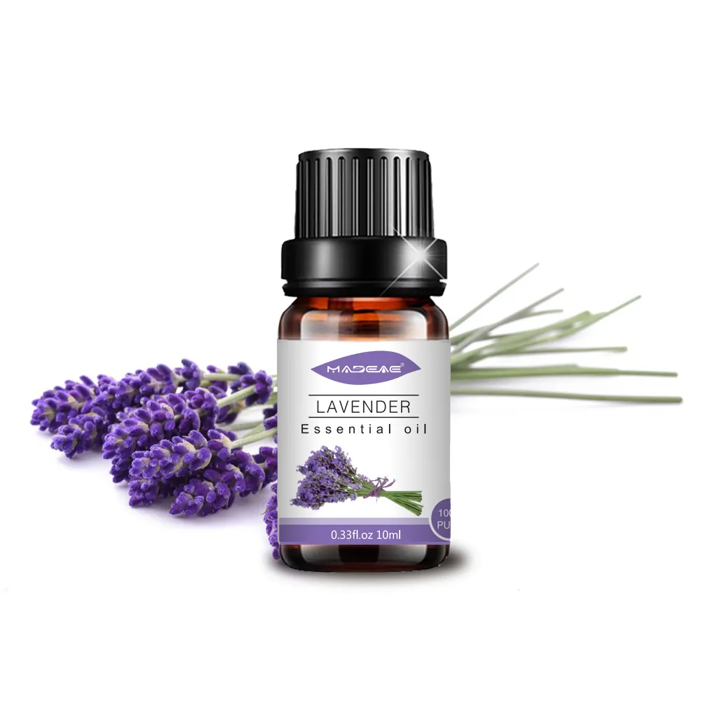 Manufacturer supply wholesale bulk price OEM 100% pure natural organic French lavender essential oil skin massage body oil