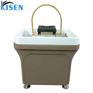 Kisen 2024 - Chaise de lavage de cheveux et de pédicure avec bac à pieds, inclinable pour la tête et les jambes - Offre spéciale - Product Image 2