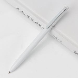 Bolígrafo de Gel de Oficina de Metal Negro de Lujo, Marca Heada, Logotipo Personalizado con Grabado Láser, Ancho de Escritura de 0.5 mm, para Promociones Empresariales, 140 mm - Product Image 6
