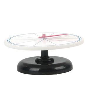Tornamesa en blanco con números y bloques de colores J20526 - Equipo para experimentos científicos de escuela primaria, escuela primaria - Product Image 1