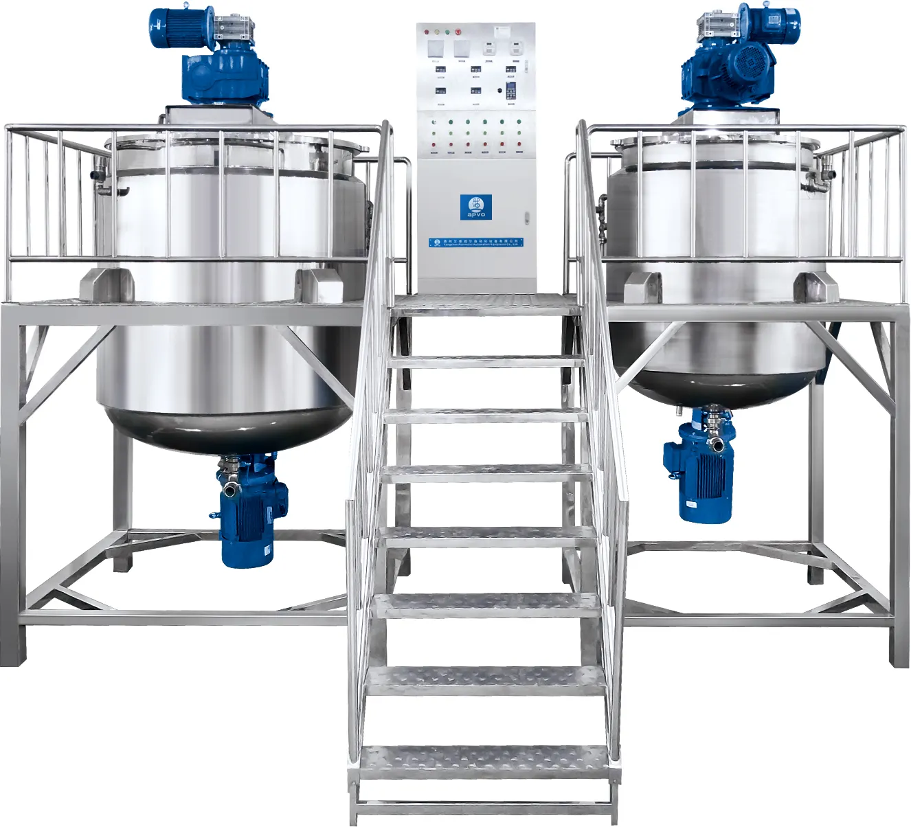 Équipement de mélange savon liquide faisant la machine avec support détergents liquides nettoyant la machine de mélange de réservoir