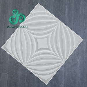 Precio barato buen servicio nuevo estilo interior decoración del hogar 3D pared Pvc Panel 500*1 500mm impermeable muestra gratis Pvc 3D Panel de pared - Product Image 6