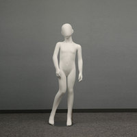 Nouveau Mannequin Gonflable Haut de Gamme en Fibre de Verre pour Vêtements d'Enfants avec Tête, Modèle Garçon