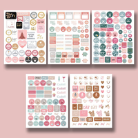 Autocollants Personnalisés Autocollants pour Journal Auto-Adhésifs Impression Personnalisée Logo Privé Vinyle Transparent Étiquette Claire