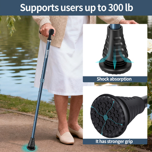 Nuovo Arrivo: Bastone da Passeggio Pieghevole Regolabile, Punta Rinforzata per <span class=keywords><strong>Tutti</strong></span> i Terreni, Nuovo Stile 2025 - Product Image 5