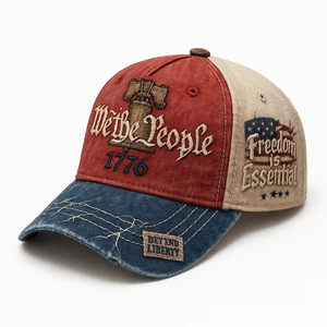 New Embroidered Baseball <strong>Hat</strong> Trendy Brand Retro Washed Duck Tongue <strong>Hat</strong> Sunshade and Sunscreen <strong>Hat</strong> for Men and Women - Product Image 1