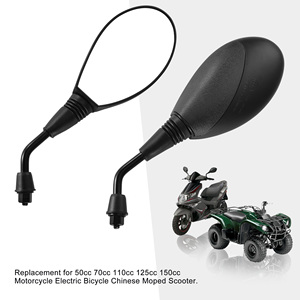 Espejos <span class=keywords><strong>Retrovisores</strong></span> Laterales GOOFIT de 8 mm para Motocicleta, Scooter, <span class=keywords><strong>Ciclomotor</strong></span>, ATV, Repuesto para GY6 Cafe Racers, Scooters Eléctricos - Product Image 5