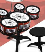 Children's Jazz Drum Set Toys Beginner Children's Percussion Instruments Early Education Drumming Drum Toys