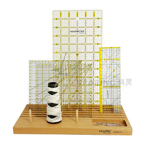 Kearing nuevo Real <span class=keywords><strong>de</strong></span> <span class=keywords><strong>madera</strong></span> <span class=keywords><strong>de</strong></span> haya <span class=keywords><strong>de</strong></span> Patchwork <span class=keywords><strong>de</strong></span> diseño gobernante hilos Display Rack # KWR612 - Product Image 1