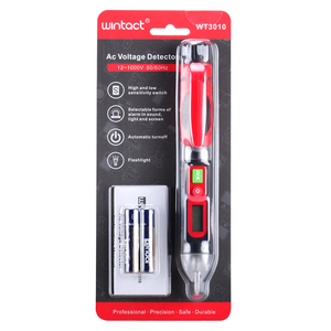 WINTACT WT3010 AC Voltage Detector NCV <b>Pen</b> Type 12~1000V with Flashlight OEM Available Industrial <b>Touch</b> <b>Screen</b> 1 Year Warranty - Product Image 5