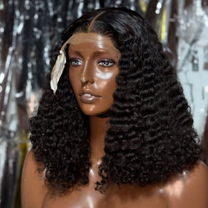 Parrucca in Capelli Umani 100% Naturali, Nuovo Design Economico 13x4 4x4, Colore Naturale, Parrucche in Stock per Donne di Colore - Product Image 2