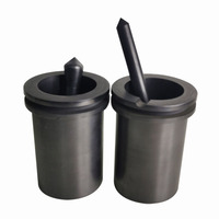 1kg 3kg 5kg Or Argent Bijoux Cuivre Métal Fonderie Graphite Creuset Isostatique Graphite Creuset