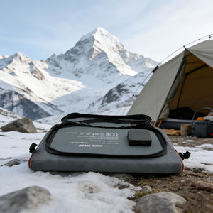 Panneau solaire portable monocristallin haute efficacité 28W certifié TUV, design pliable, suivi du soleil pour les urgences en extérieur - Product Image 4