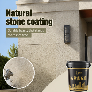 Pintura <span class=keywords><strong>para</strong></span> Paredes de Jardín con Piedra Real en Tonos Naturales <span class=keywords><strong>para</strong></span> Decoración de Muros Perimetrales de <span class=keywords><strong>Paisajes</strong></span> - Product Image 1