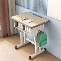 Bureau Offre Spéciale Mobilier de salle de classe Article scolaire Table d'étude primaire pour enfants Table d'étude Bureau et chaise d'école
