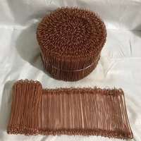 Alambre de amarre de doble bucle recubierto de PVC bolsa de embalaje embalado Alambre de hierro de alta calidad para construcción y reparación