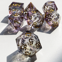 Dadu Inti Cair Digunakan untuk Permainan Peran Dadu Magic Pathfinder Set Dadu DND Game