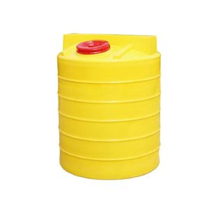 200L dozaj kova PE düz tabanlı plastik karıştırma kovası PAM çözme <span class=keywords><strong>tank</strong></span>ı kanalizasyon arıtma reaktif dozaj sistemi - Product Image 3