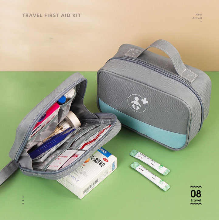 Portable Medicine Bag Home Outdoor Use TravelEmergency First Aid Medical Storage case Bag