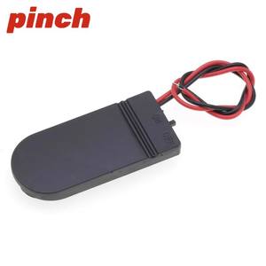 Caja para Batería de Botón CR2032 con Cableado, Tapa Abatible e Interruptor - Product Image 2