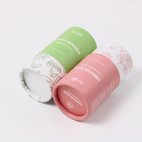 Emballages de beauté écologiques, recyclables et biodégradables faits à la main par OEM, tubes alimentaires, cylindres à café vides, pots en carton, emballages évanescentes