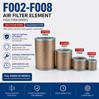 Rakitan Filter Udara Pompa Vakum dengan Elemen Filter yang Dapat Diganti untuk Pompa Vakum, Blower Regeneratif, dan Pengumpul Debu