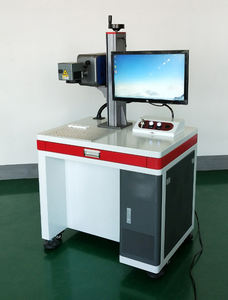 Mesin Penanda Laser Serat Desktop CYKM-F20B 20W / Printer Laser Label Logo - Product Image 4