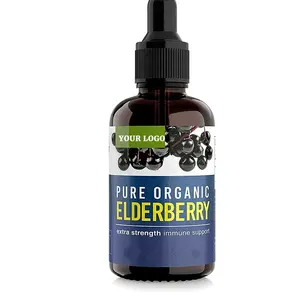 2023 Factory OEM Elderberry Drops Daily Supplement Natural Elderberry Extract Black Elderberry Drops