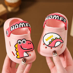 Sendal Anak Custom, Sandal Rumah Lucu Kartun Dinosaurus untuk Anak Perempuan dan Laki-laki, Sandal Pantai, <span class=keywords><strong>Clogs</strong></span> <span class=keywords><strong>Eva</strong></span> - Product Image 4
