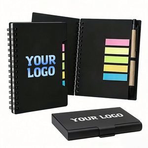 Hot Selling Wholesale Memo for Small Business Promo Gift <b>Note</b> <b>Book</b> Custom Logo Sticky <b>Notes</b> Pads With Pen - Product Image 1