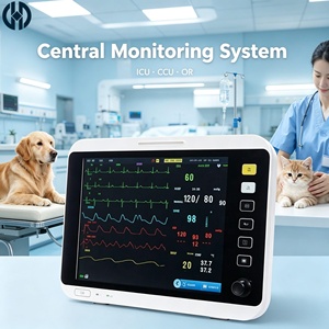 Moniteur vétérinaire portable performant pour la surveillance respiratoire et cardiaque des chiens, avec fonction <span class=keywords><strong>de</strong></span> révision complète des formes d'onde sur 12 heures - Product Image 1