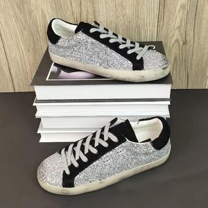 Zapatillas de Alta Calidad Doradas Informales para Mujer y Hombre, Transpirables, para Correr, de Tacón Bajo, Plataforma, Invierno y Otoño - Product Image 6