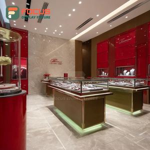 Exhibidores de Vidrio Templado para Joyería de Lujo Personalizados, Vitrina de Vidrio para Tienda de Marca - Product Image 6