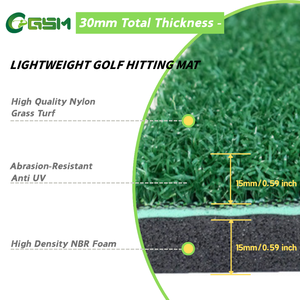 <span class=keywords><strong>Tapis</strong></span> de <span class=keywords><strong>golf</strong></span> en nylon pour entraînement de swing, enroulable et facilement transportable, pour <span class=keywords><strong>practice</strong></span> de <span class=keywords><strong>golf</strong></span> et putting. - Product Image 5