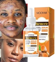 Serum pemutih kuat kunyit, korektor antioksidan Anti penuaan pelembab menghilangkan Melasma memperbaiki kulit putih wajah