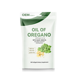Cápsulas de aceite de orégano al por mayor para apoyo inmunológico y antioxidante, para vendedores de Amazon FBA, cumple con la normativa COA y pruebas de terceros. - Product Image 1